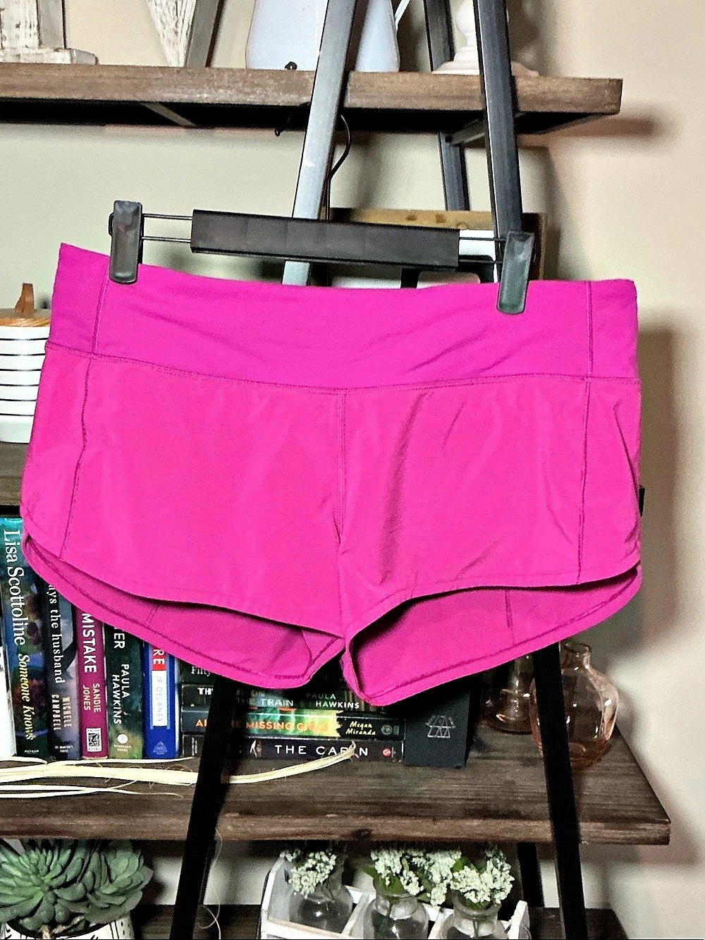 lululemon Speed Up High-Rise Short 4" Pink Size 8